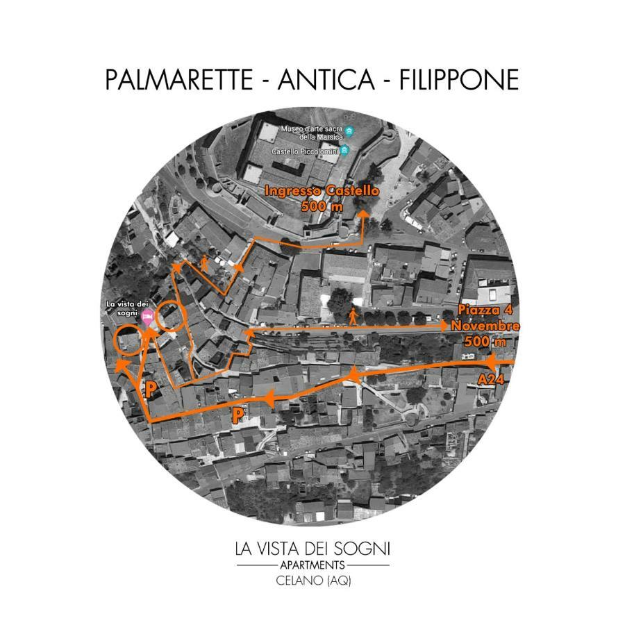 LaVistaDeiSogni Antica Celano Esterno foto